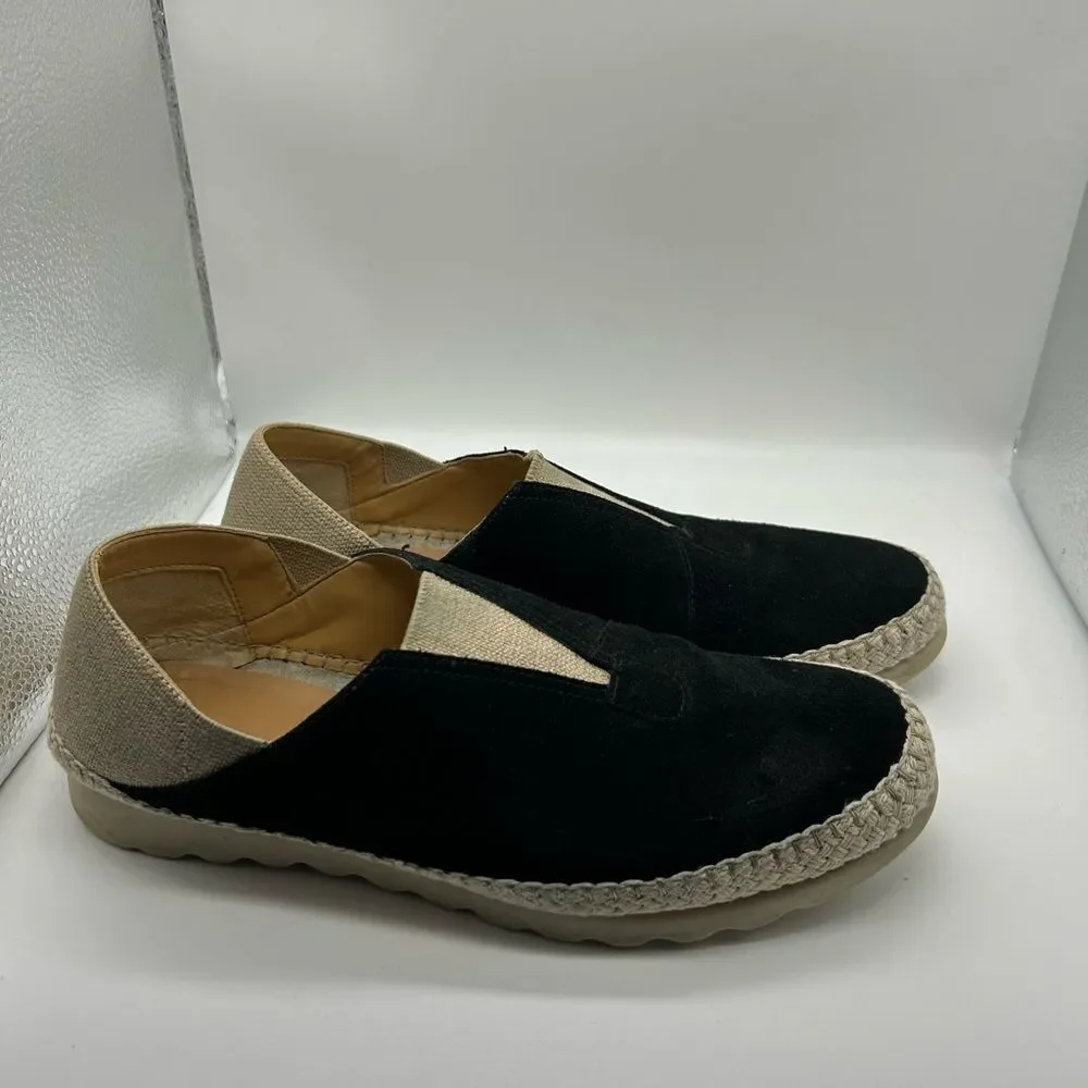 The Flexx Nomad Suede Espadrille Slip On Size 9.5